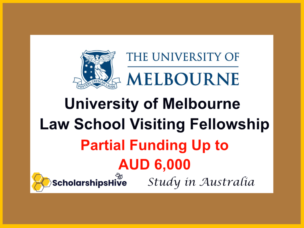university of melbourne law school visiting fellowship