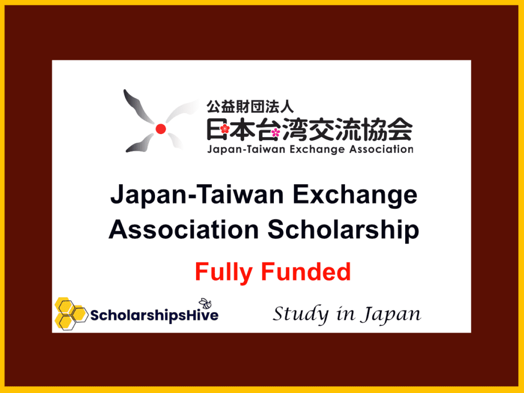 Japan-Taiwan Exchange Association Scholarship