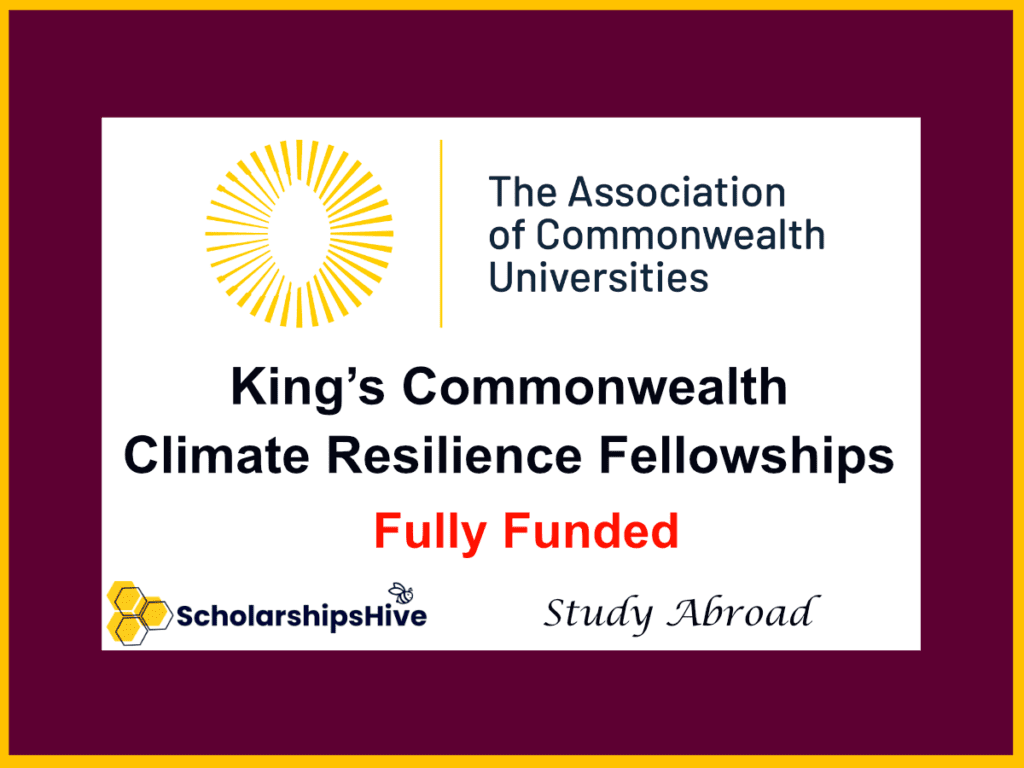 kings commonwealth climate resilience fellowship