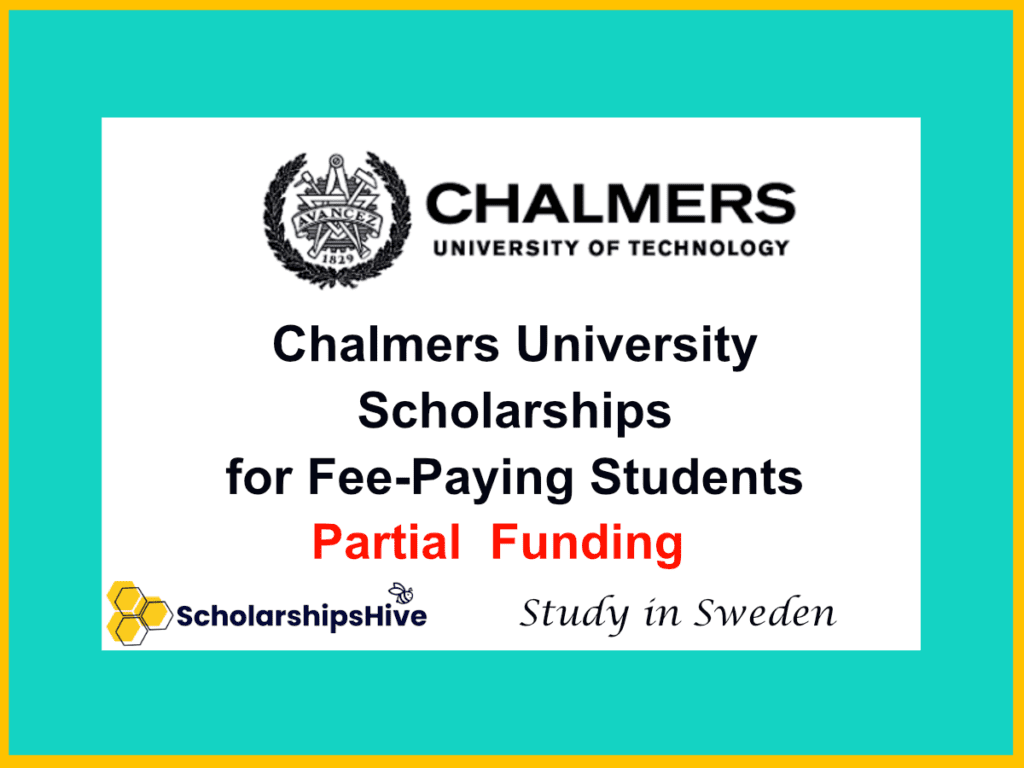 Chalmers University Scholarships for Fee-Paying Students