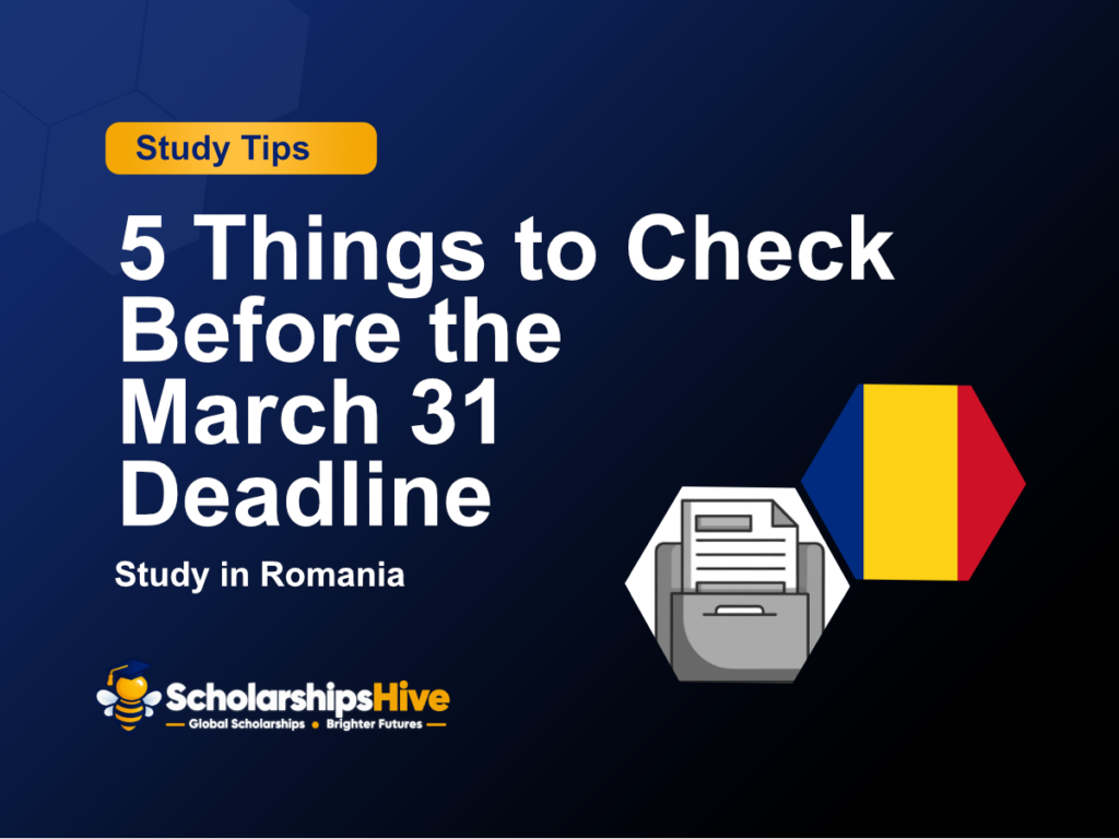 Final Checklist: 5 Things to Check Before the March 31 Deadline