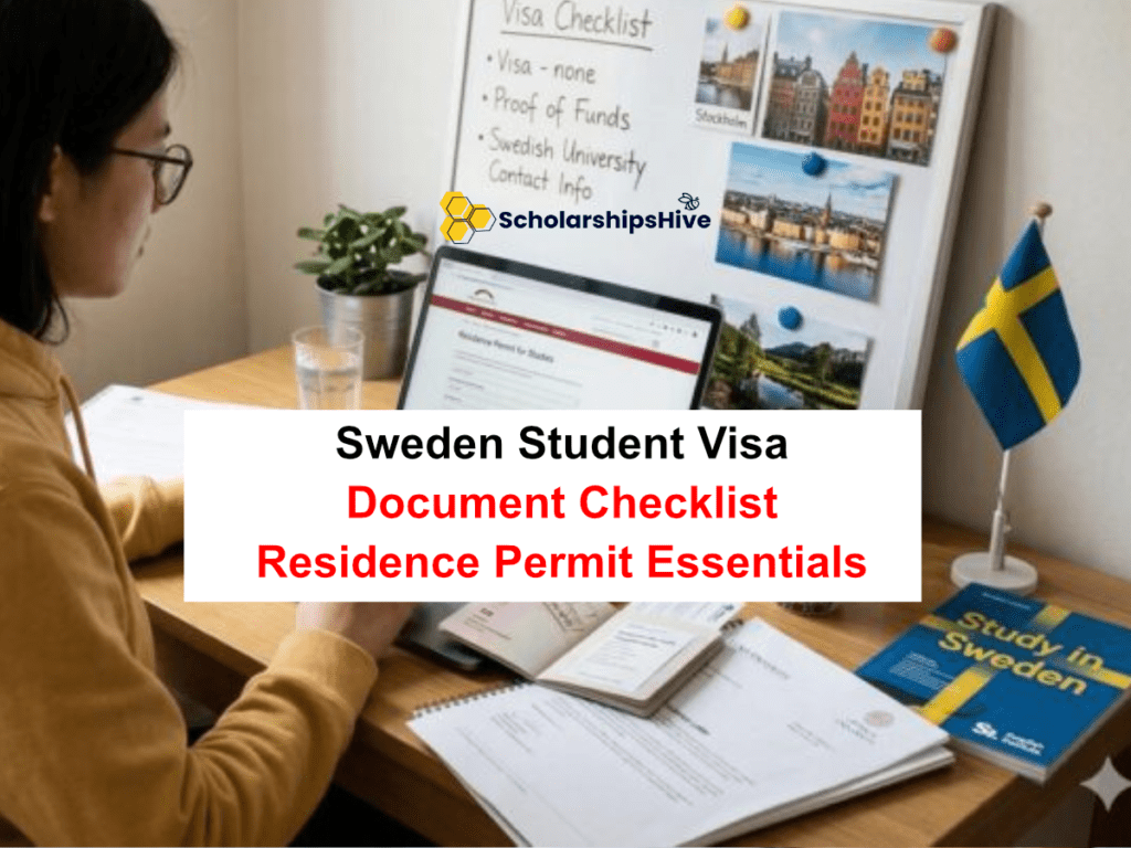 Sweden Student Visa Document Checklist Residence Permit Essentials