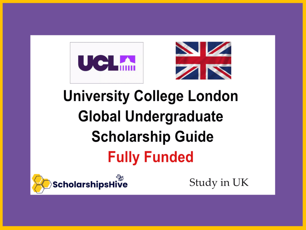 UCL Global Undergraduate Scholarship