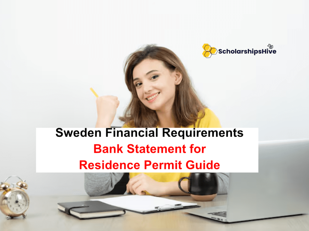 Sweden Financial Requirements Official Bank Statement Guide