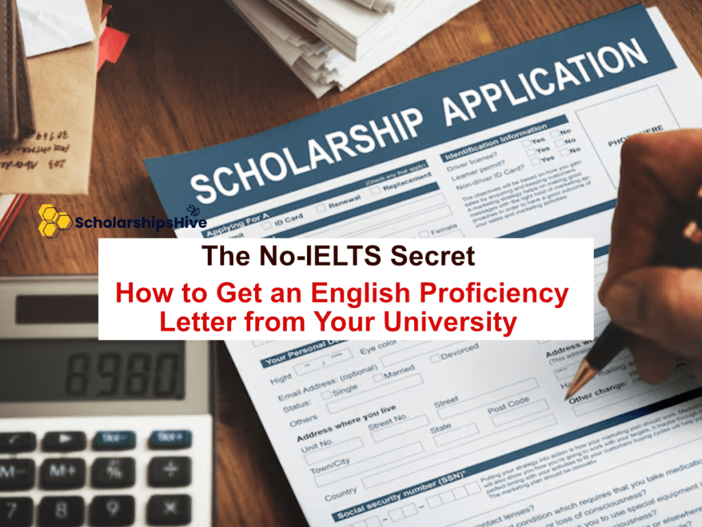 The No-IELTS Secret How to Get an English Proficiency Letter from Your University