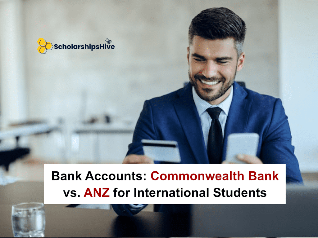 Bank Accounts: Commonwealth Bank vs. ANZ for International Students in Australia