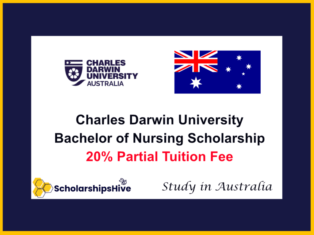 Charles Darwin University Bachelor of Nursing Scholarship: 20% Partial Tuition Fee Reduction