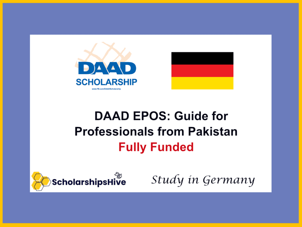 DAAD EPOS: Fully Funded Guide for Professionals from Pakistan