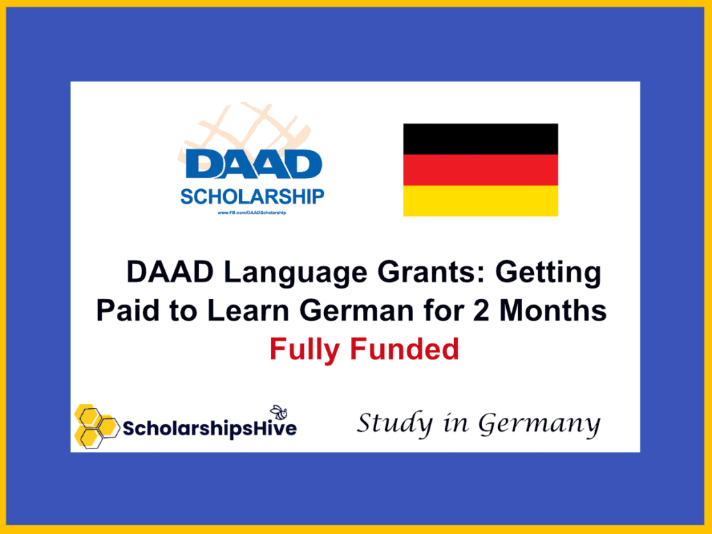 DAAD Language Grants: Getting Paid to Learn German for 2 Months in Germany | Fully Funded Guide