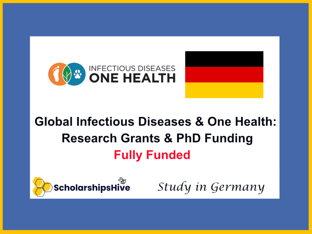 Global Infectious Diseases & One Health (GIOH): Research Grants & PhD Funding in Germany