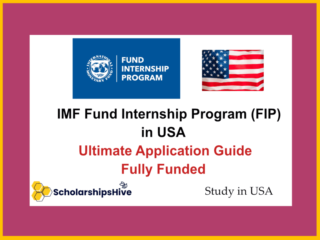 IMF Fund Internship Program (FIP) in USA