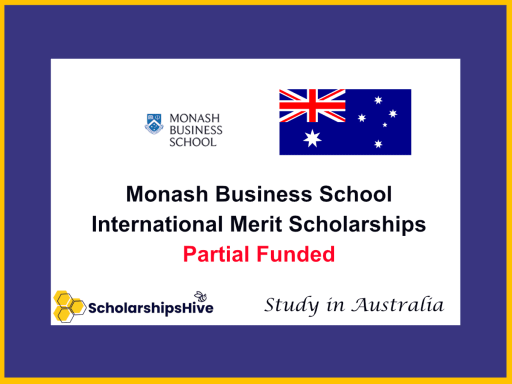 Monash Business School International Merit Scholarships