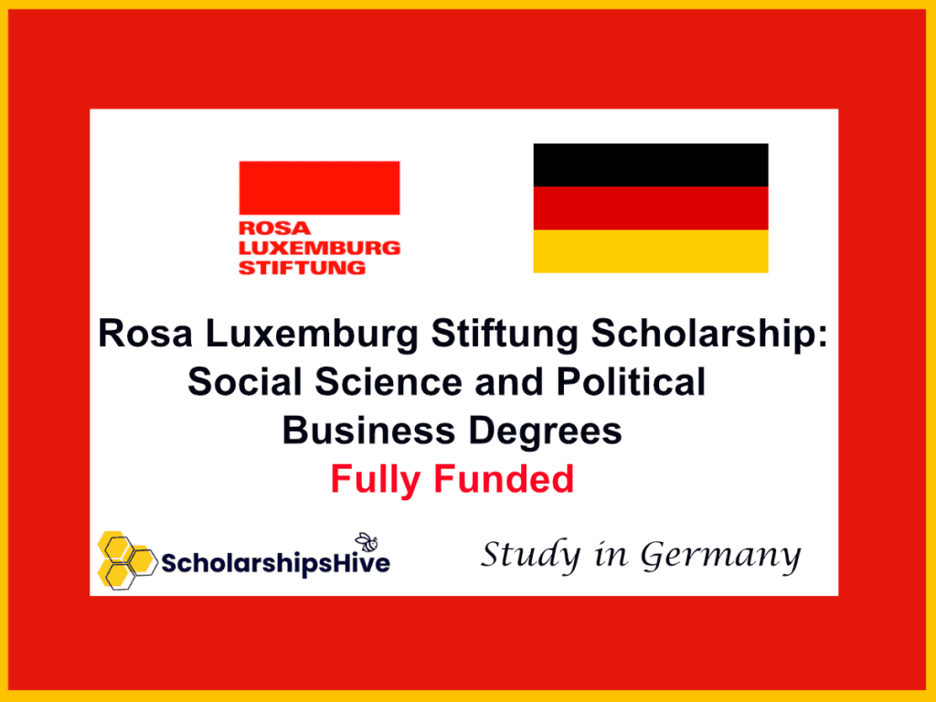 Rosa Luxemburg Stiftung Scholarship, Germany: Fully Funded for Social Science and Political Business Degrees