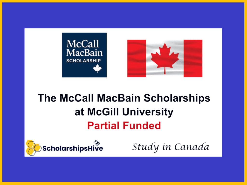 The McCall MacBain Scholarships: Full Funding at McGill University