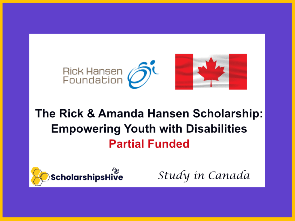 The Rick & Amanda Hansen Scholarship: Empowering Youth with Disabilities