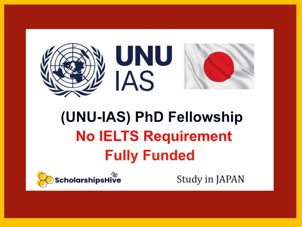 UNU-IAS) PhD Fellowship Japan