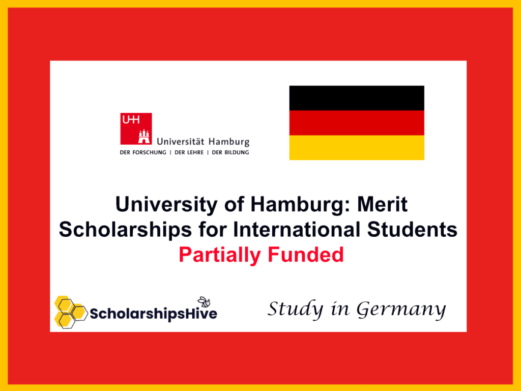 University of Hamburg: Merit Scholarships for International Students, Germany | Partial Funding