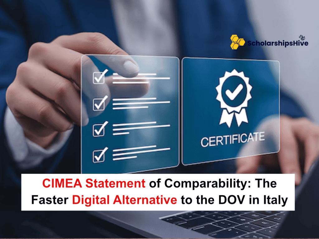 CIMEA Statement of Comparability: The Faster Digital Alternative to the DOV in Italy