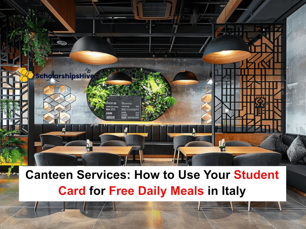 Canteen Services: How to Use Your Student Card for Free Daily Meals in Italy