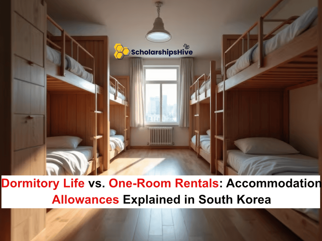 Dormitory Life vs. One-Room Rentals: Accommodation Allowances Explained in South Korea