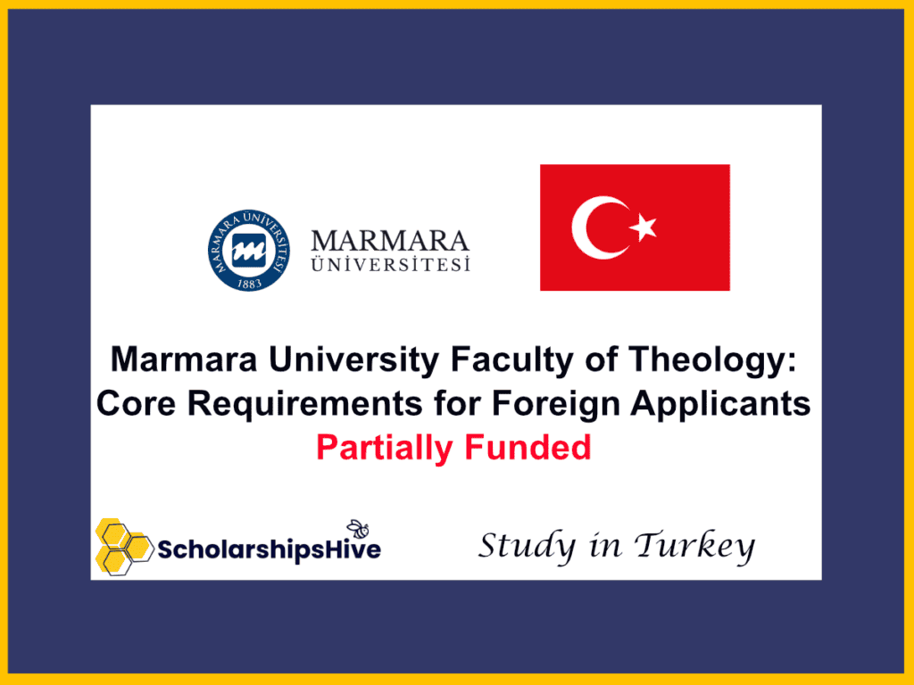 Marmara University Faculty of Theology: Core Requirements for Foreign Applicants, Turkey | Partially Funded