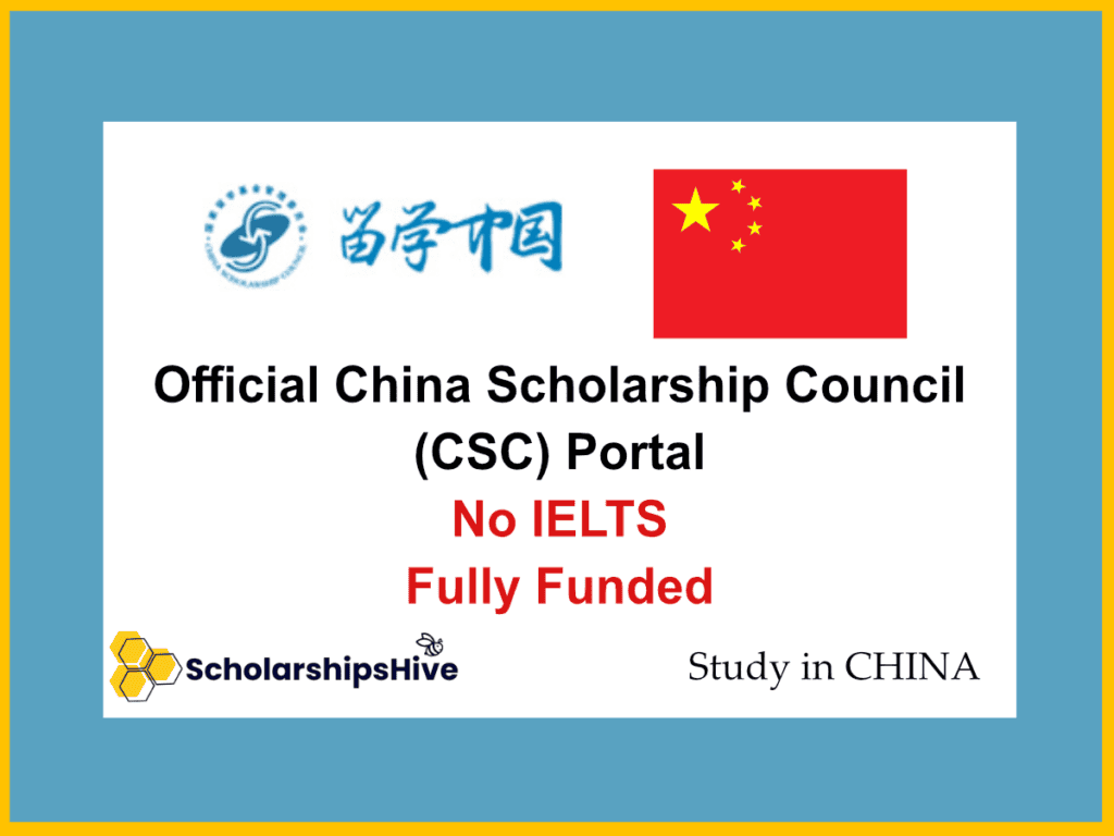 Official China Scholarship Council (CSC) Portal