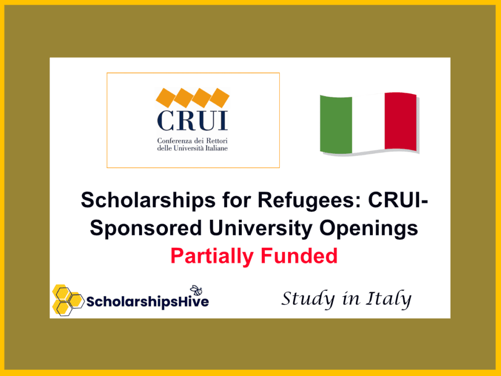 Scholarships for Refugees: CRUI-Sponsored University Openings in Italy