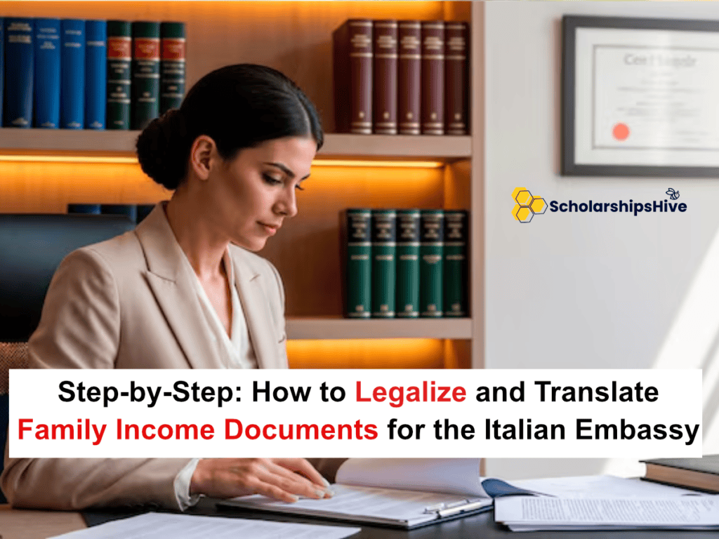 Step-by-Step: How to Legalize and Translate Family Income Documents for the Italian Embassy