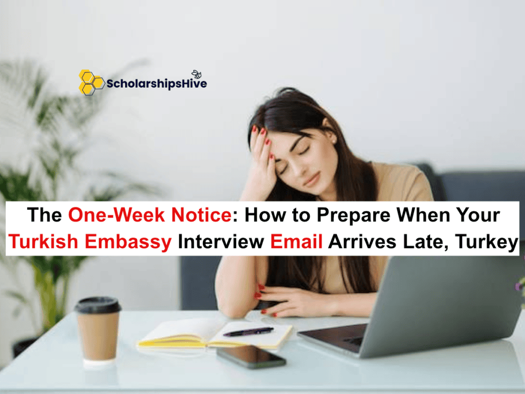 The One-Week Notice: How to Prepare When Your Turkish Embassy Interview Email Arrives Late, Turkey
