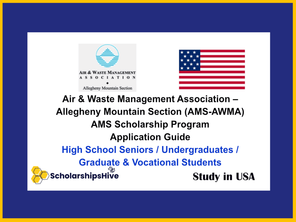 AWMA: AMS Scholarship Program in USA Application Guide