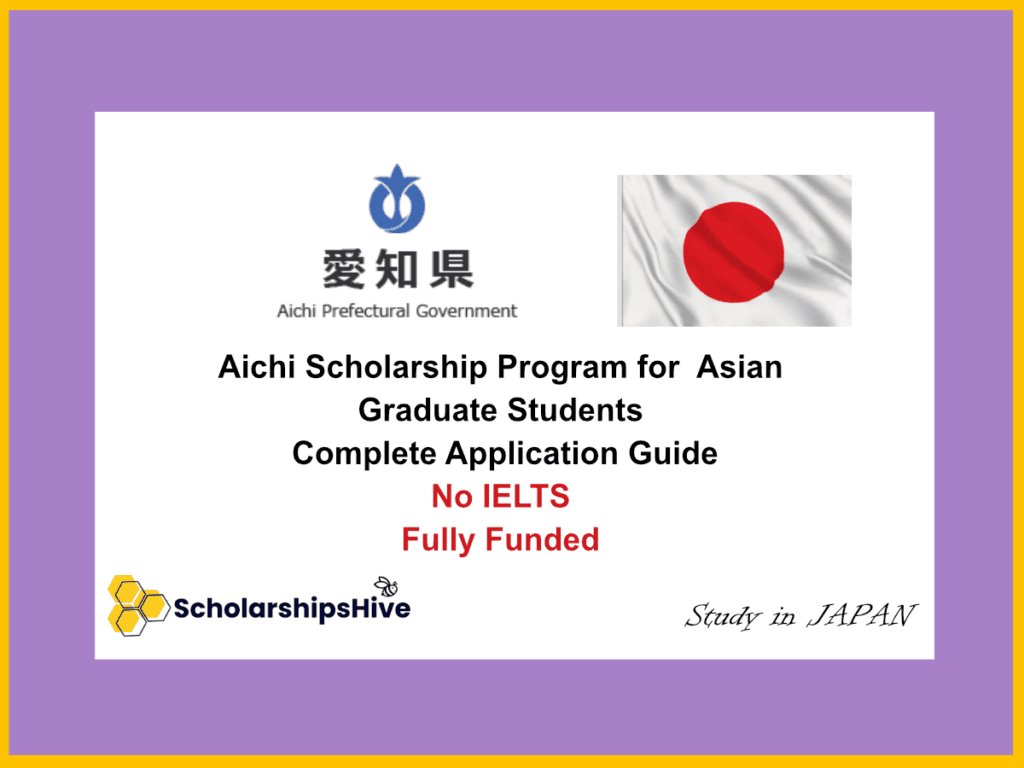 Aichi Scholarship Program for Asian Graduate Students in Japan