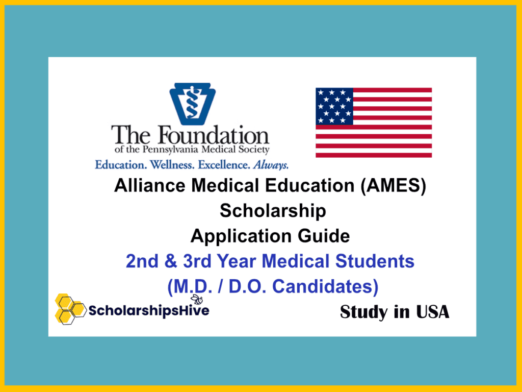 Alliance Medical Education Scholarship (AMES)