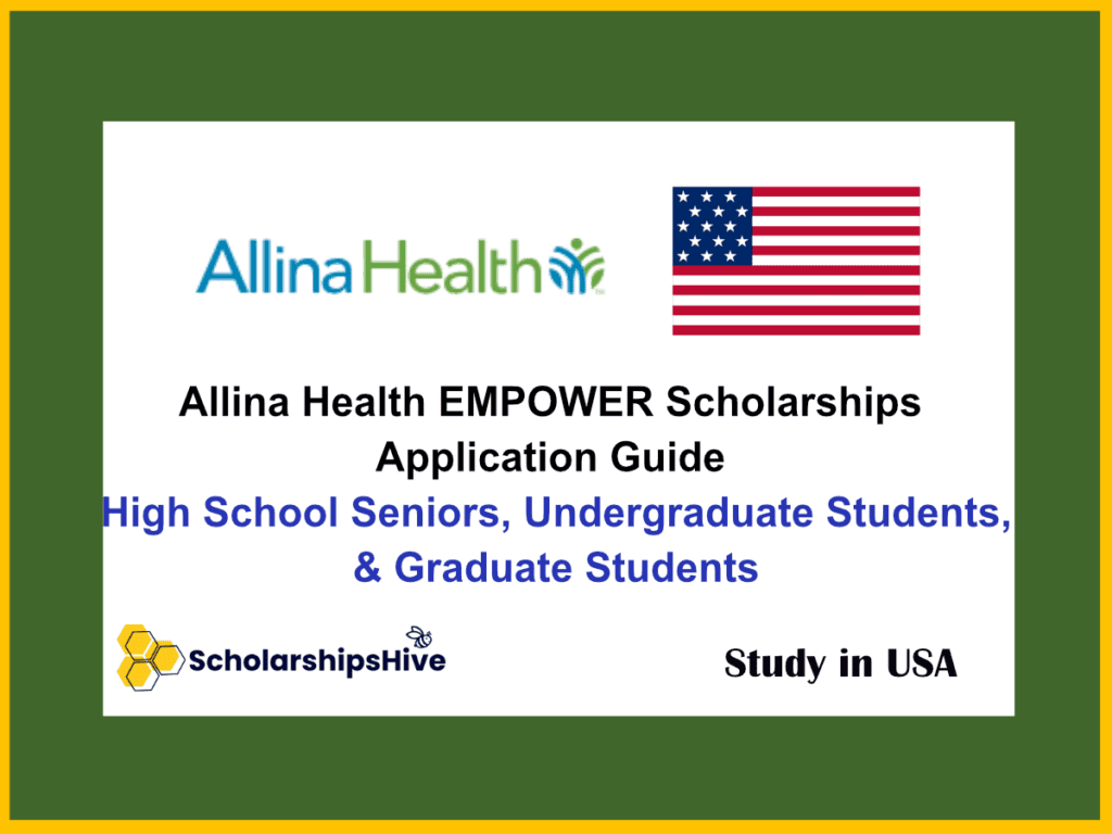 Allina Health EMPOWER Scholarships Application Guide