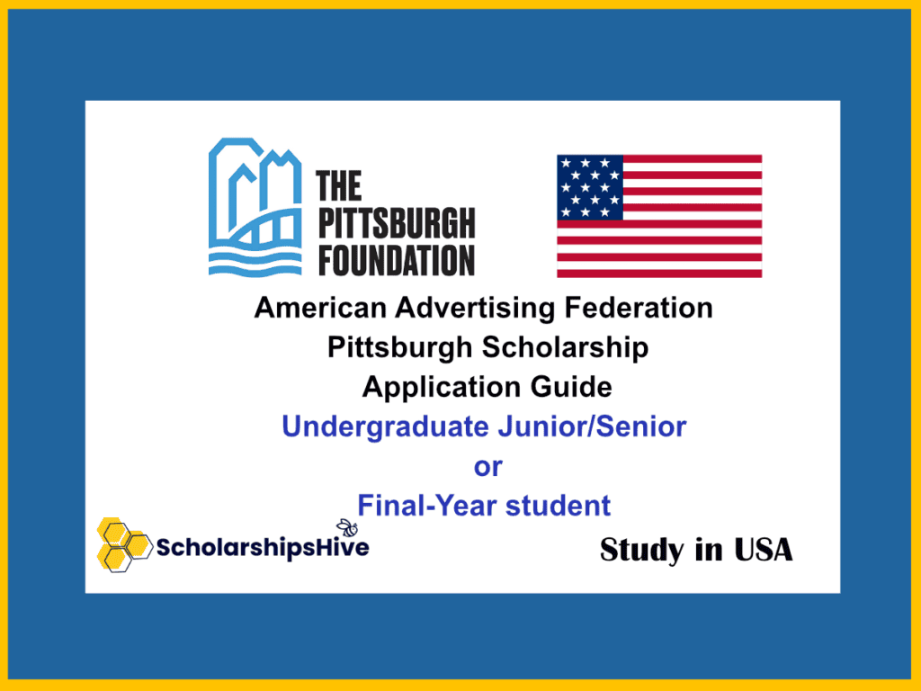 American Advertising Federation Pittsburgh Scholarship Application Guide