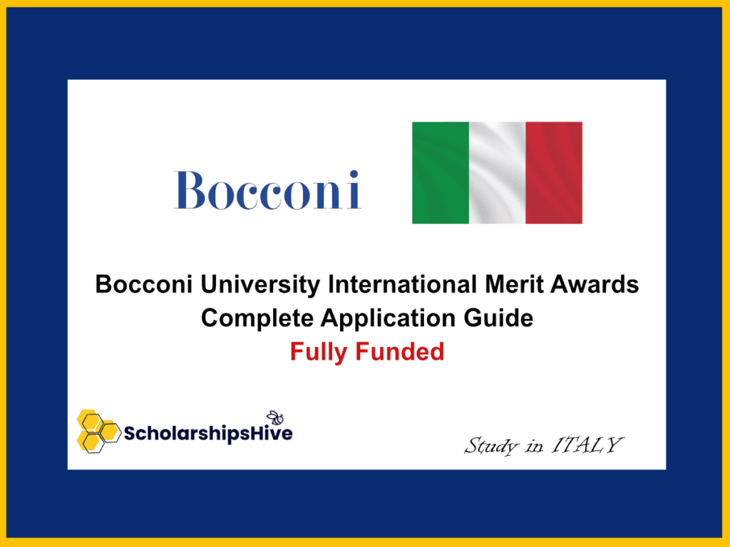 Bocconi University International Merit Awards Italy