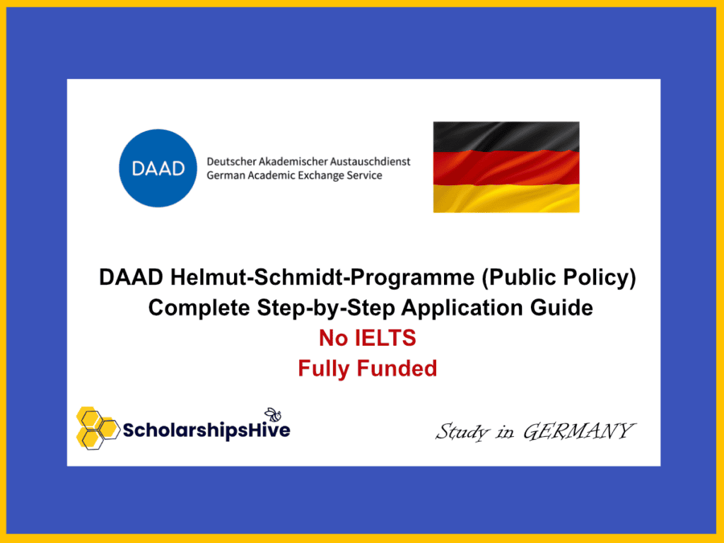 DAAD Helmut-Schmidt-Programme (Public Policy