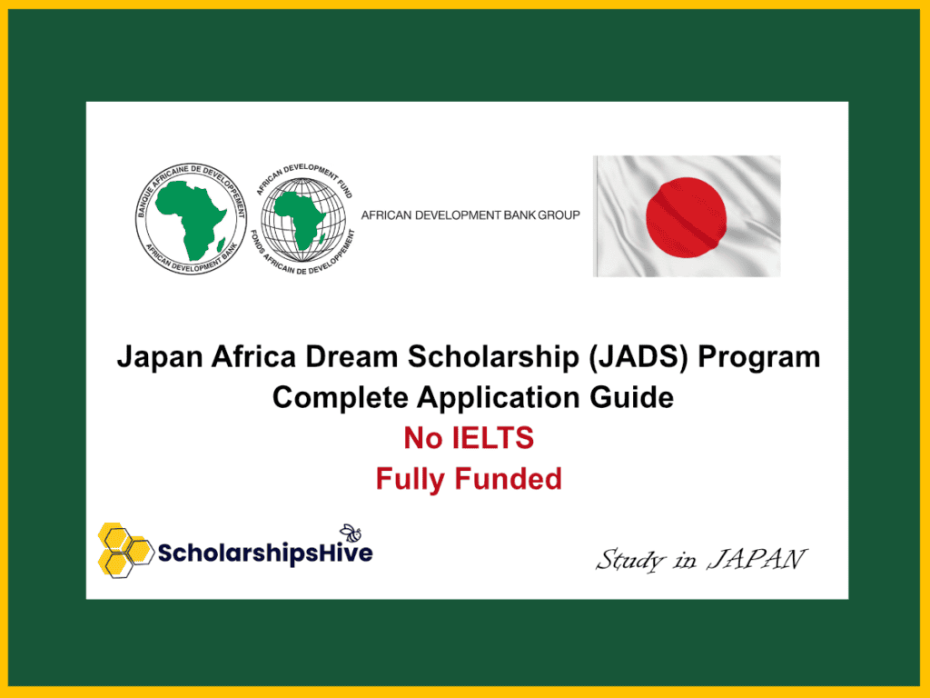 Japan Africa Dream Scholarship (JADS) Program Japan