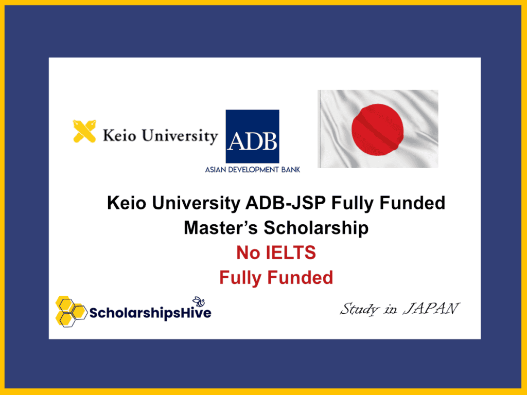 Keio University ADB-JSP Fully Funded Master’s Scholarship