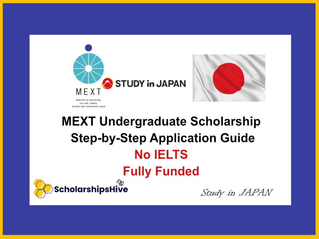 MEXT Undergraduate Scholarship Japan