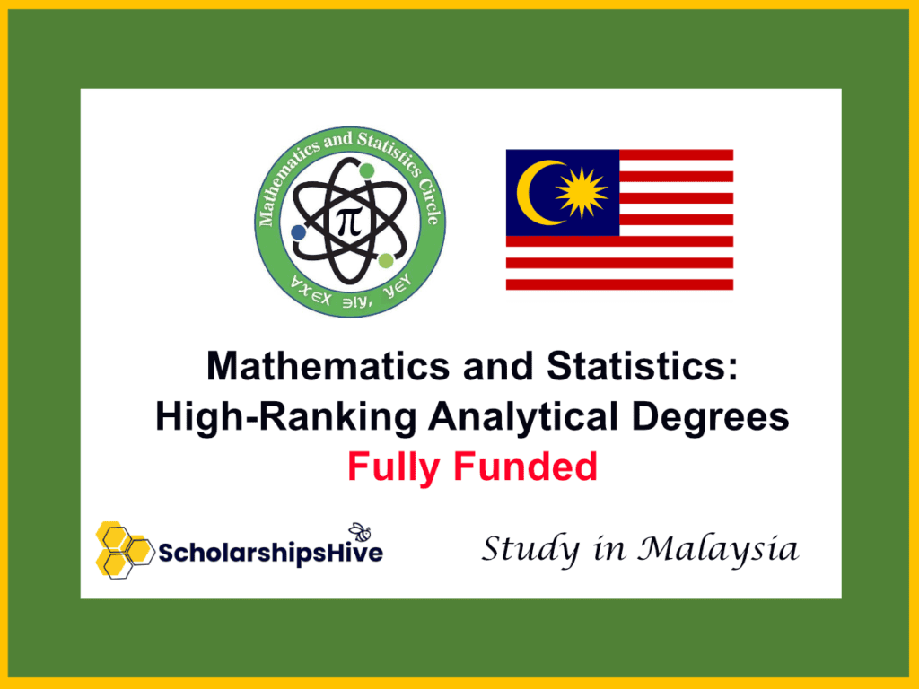 Mathematics and Statistics: High-Ranking Analytical Degrees, Malaysia | Fully Funded