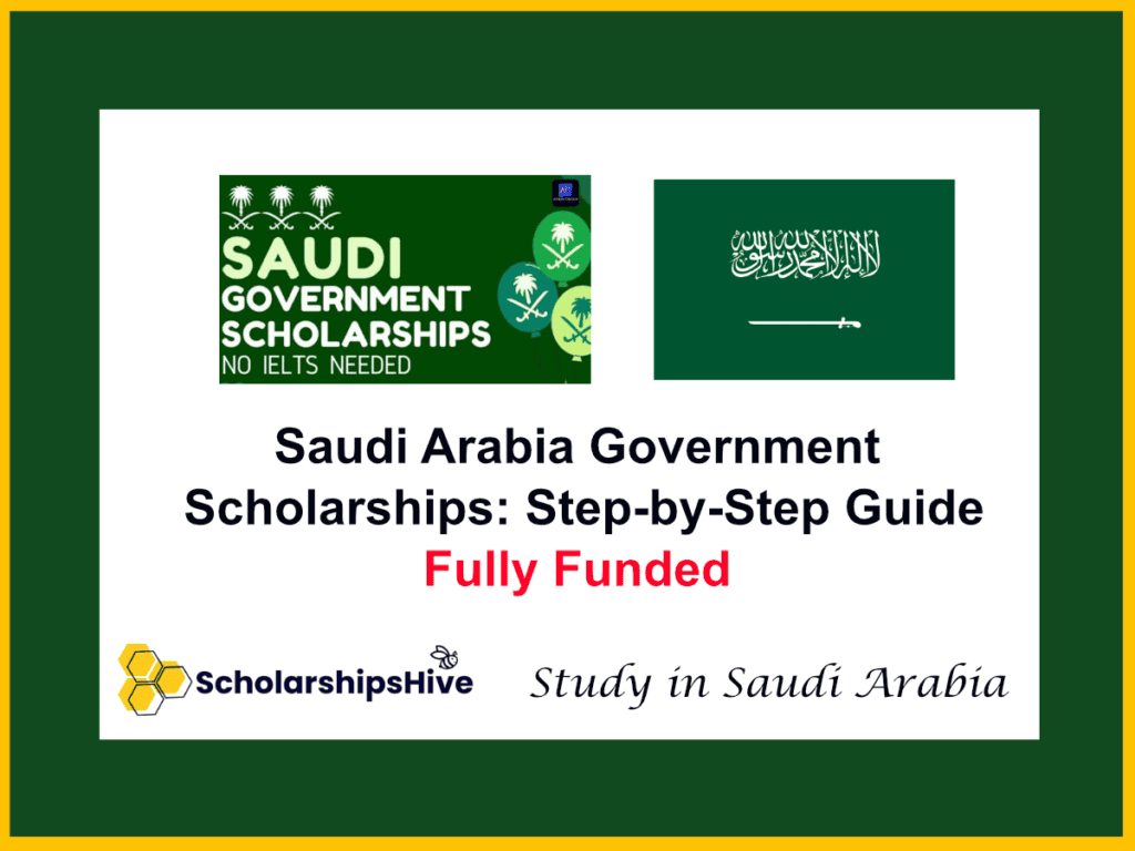 Saudi Arabia Government Scholarships: Step-by-Step Guide | Fully Funded