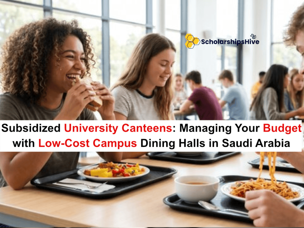 Subsidized University Canteens: Managing Your Budget with Low-Cost Campus Dining Halls in Saudi Arabia