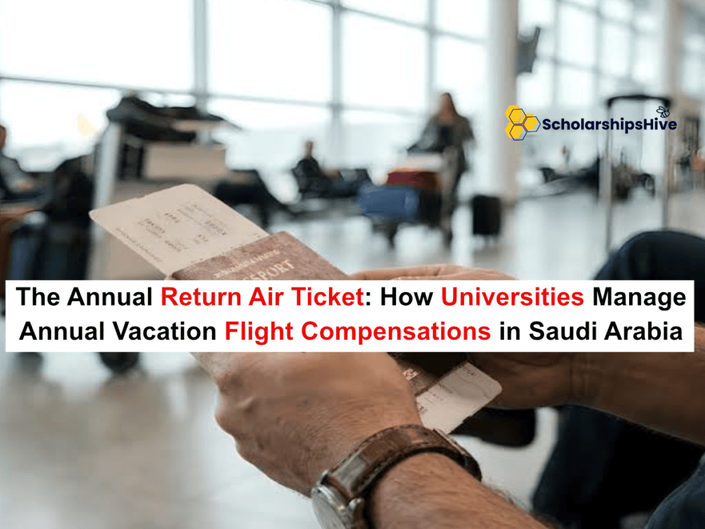 The Annual Return Air Ticket: How Universities Manage Annual Vacation Flight Compensations in Saudi Arabia