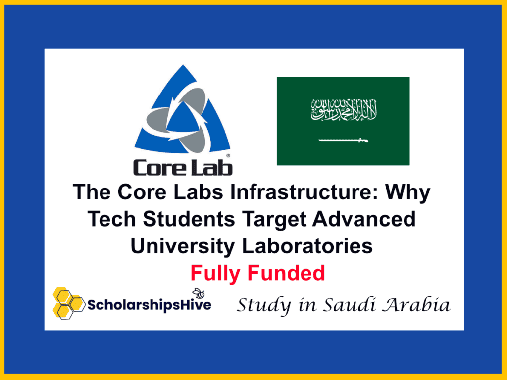 The Core Labs Infrastructure: Why Tech Students Target Saudi Arabia’s Advanced University Laboratories | Fully Funded