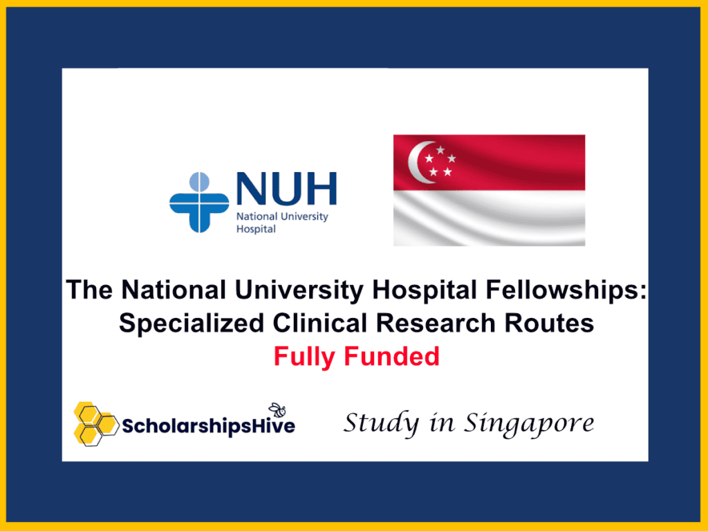 The National University Hospital (NUH) Fellowships: Specialized Clinical Research Routes, Singapore | Fully Funded