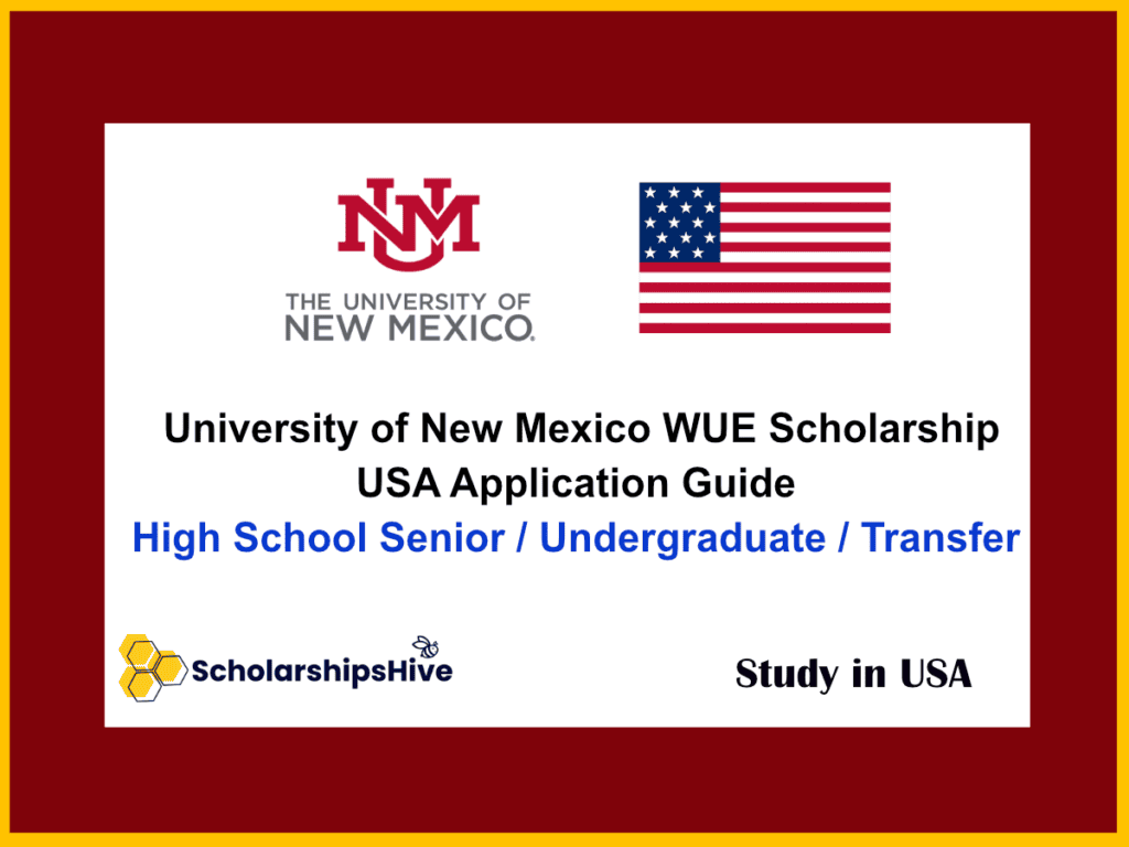 University of New Mexico WUE Scholarship USA Application Guide