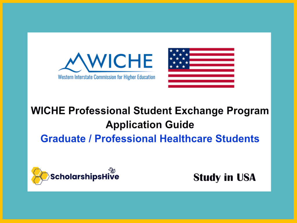 WICHE Professional Student Exchange Program USA Application Guide
