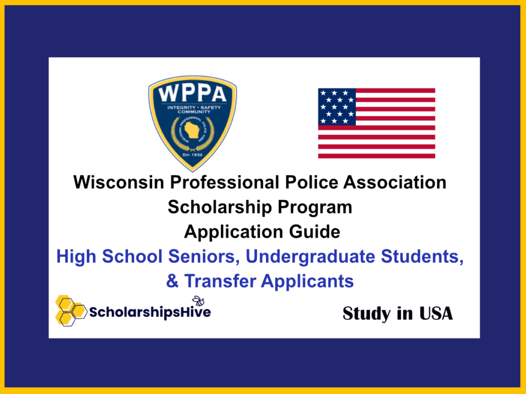 Wisconsin Professional Police Association Scholarship Program Application Guide