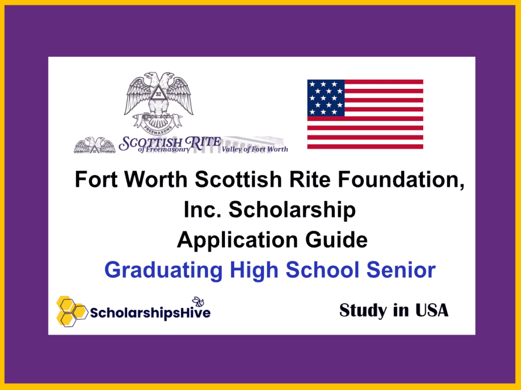 Fort Worth Scottish Rite Foundation Scholarship