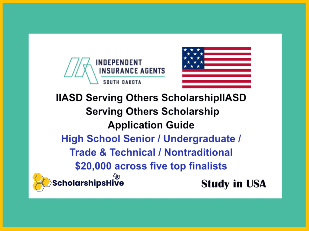 IIASD Serving Others Scholarship